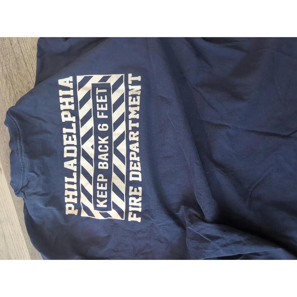 Lot Of (8) XL Short Sleeve Fire Department Shirts (Philly, Reading, Montgomery) - Picture 8 of 9